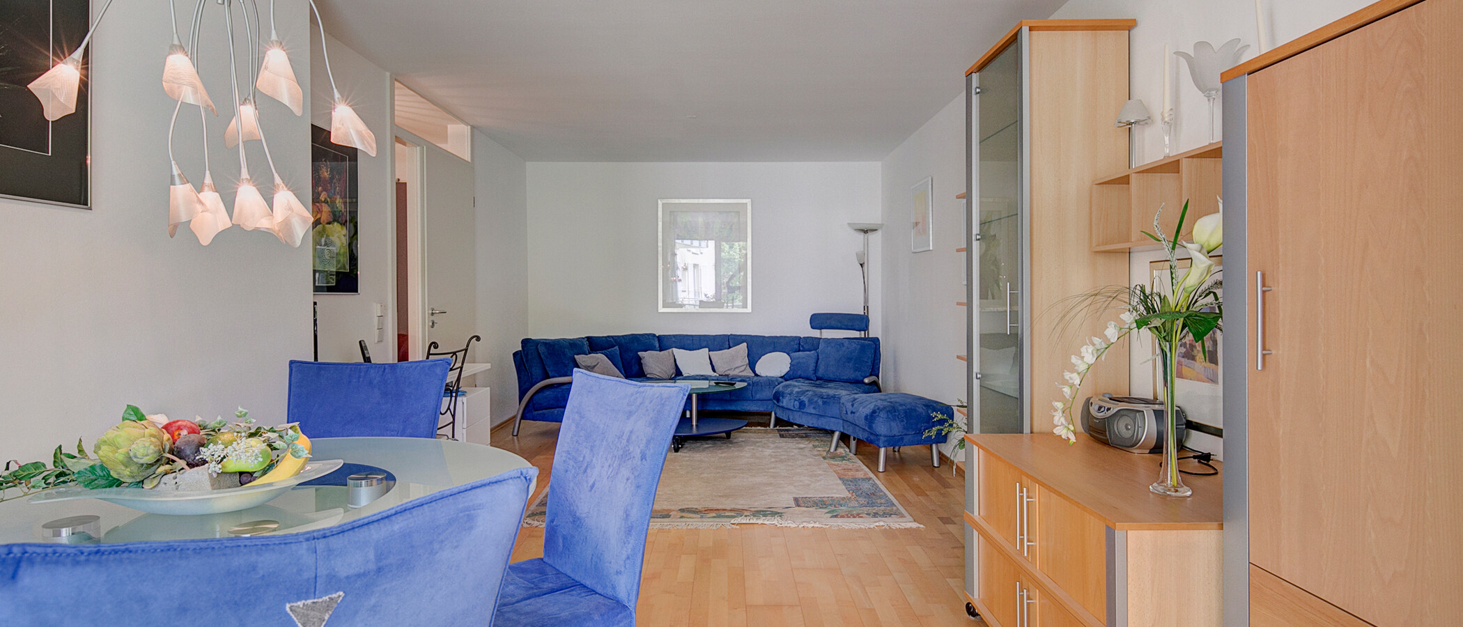 appartement München Glockenbachviertel 03 salon 523
