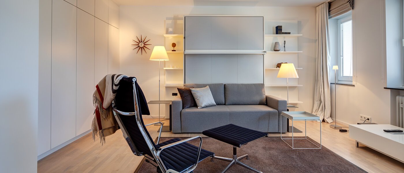 appartement München Schwabing (links der Leopoldstraße) 01 pièce à vivre 5263