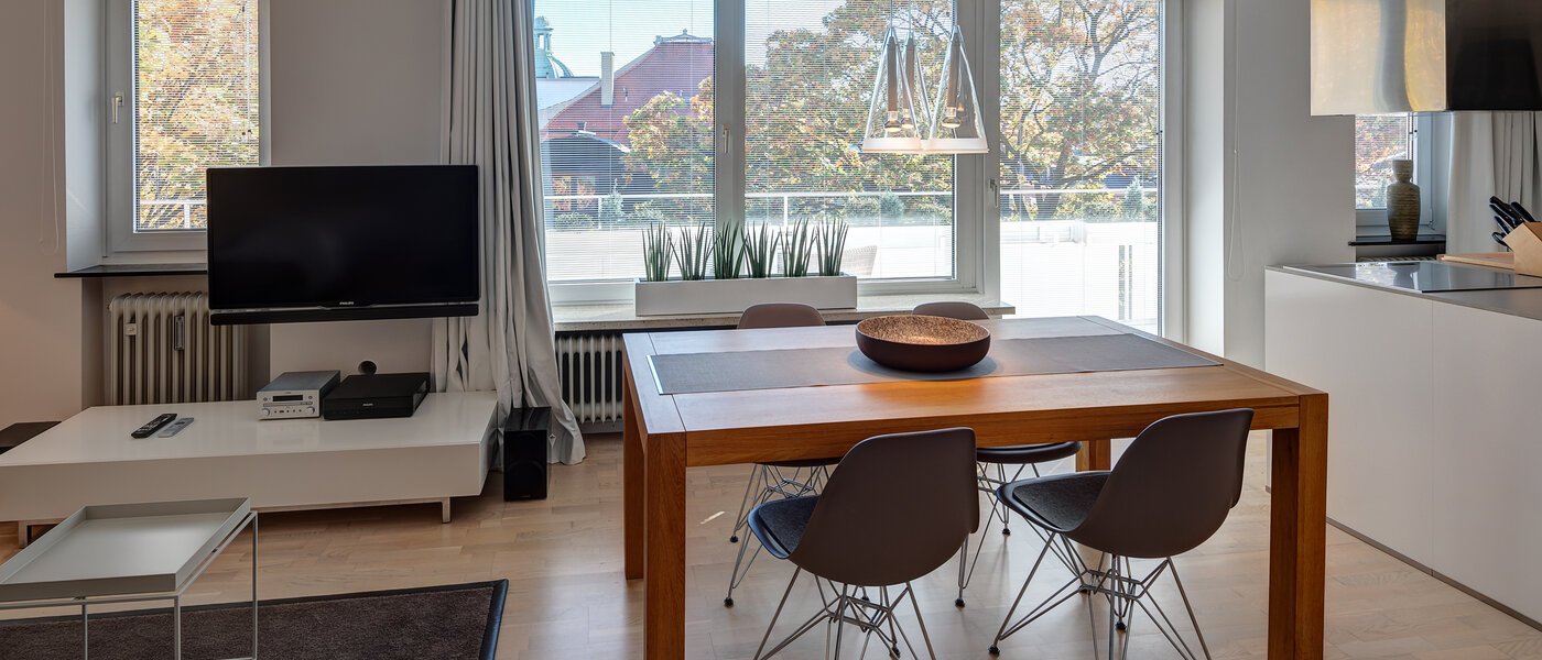 appartement München Schwabing (links der Leopoldstraße) 02 pièce à vivre 5263