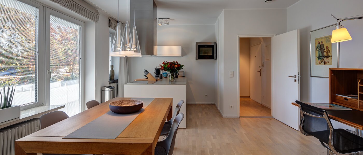 appartement München Schwabing (links der Leopoldstraße) 03 pièce à vivre 5263