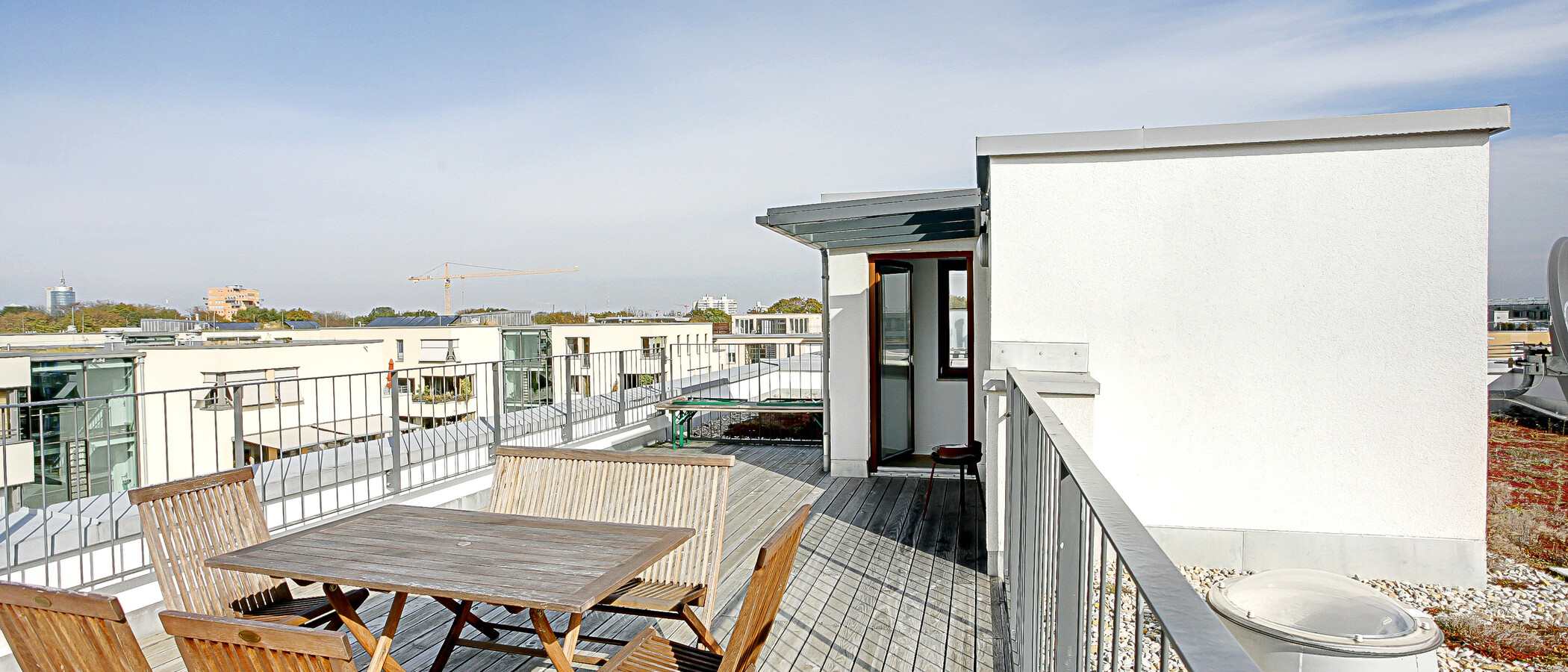 appartement München Schwanthalerhöhe 02 terrasse commune  5279