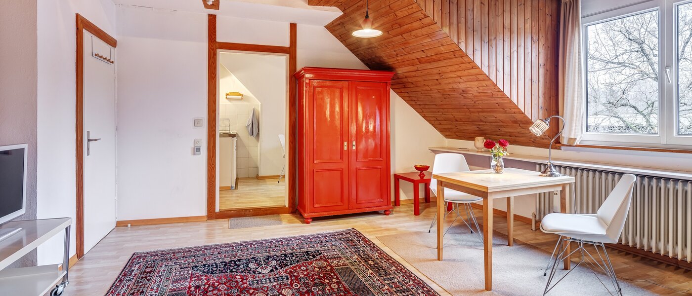 appartement sous les toits München Solln 04 pièce à vivre 5327