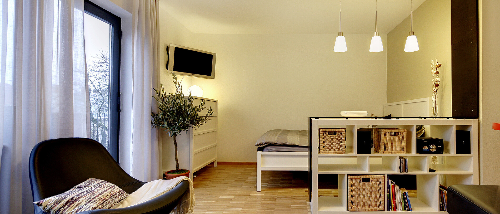 studio München Isarvorstadt 03 pièce à vivre 5346