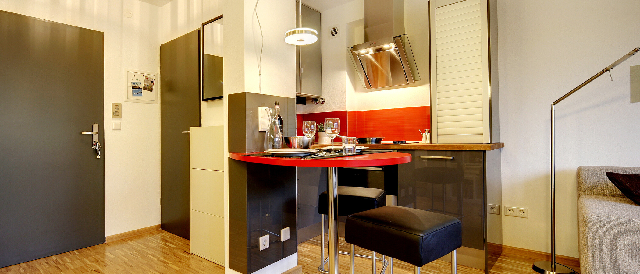 studio München Isarvorstadt 05 pièce à vivre 5346