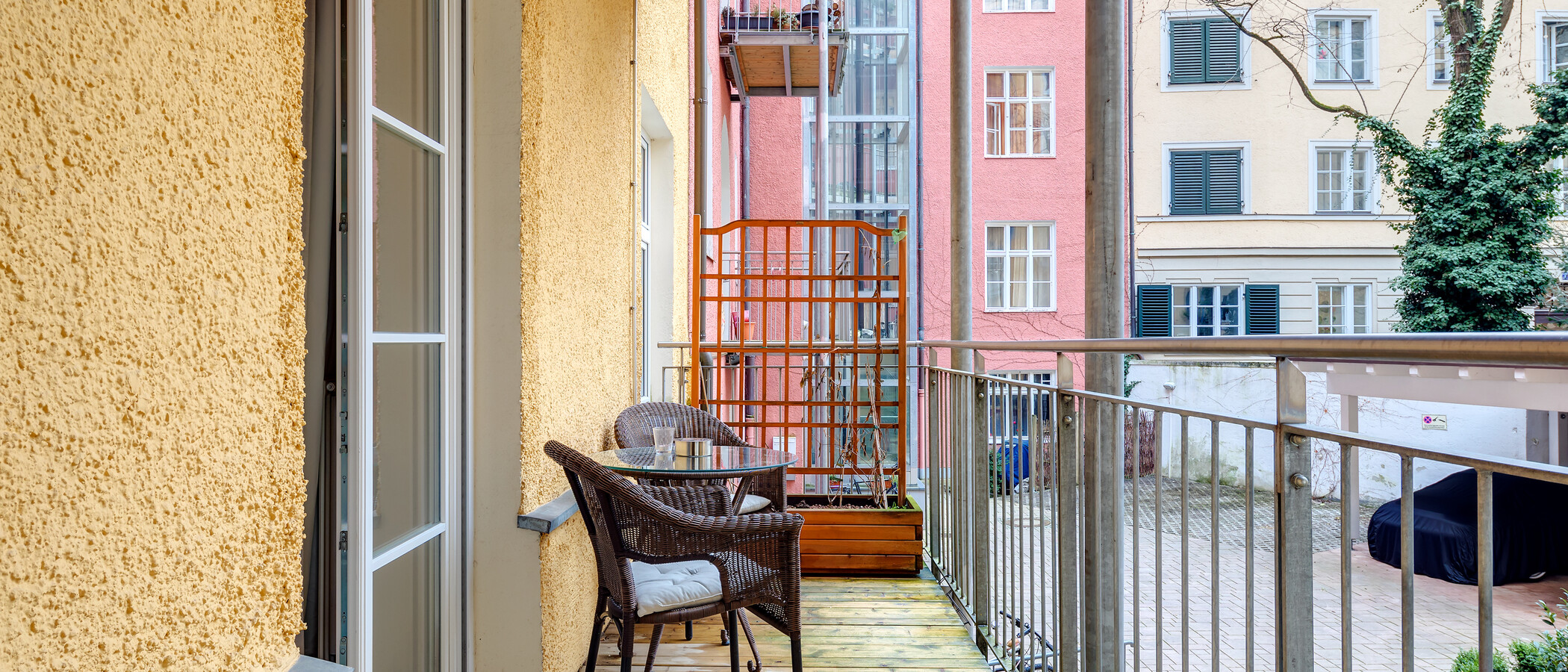 appartement München Schwabing 01 balcon 5438