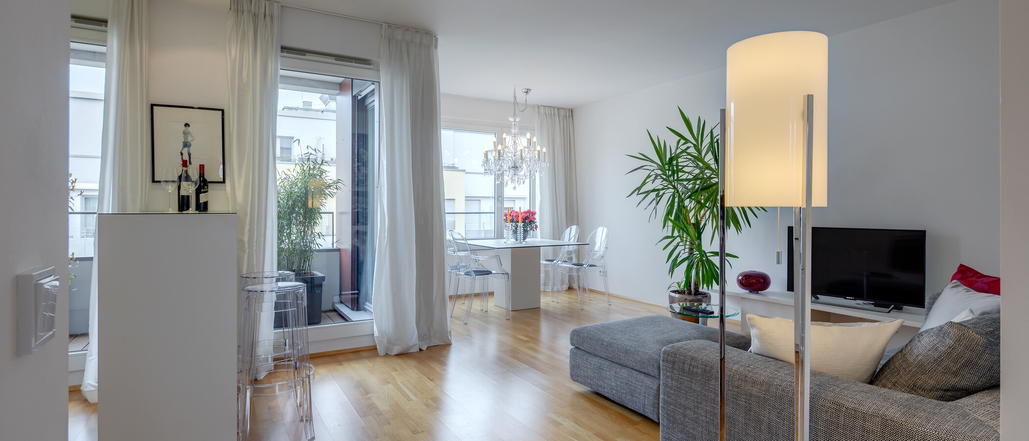 appartement München Maxvorstadt 02 pièce à vivre 5441