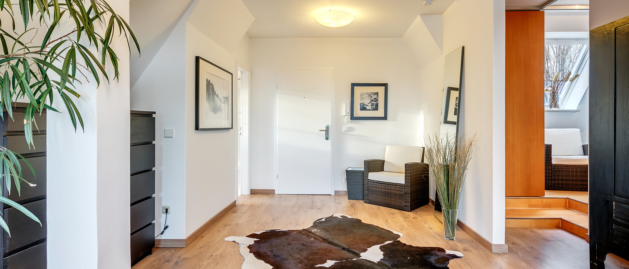 appartement avec terrasse sur le toit München Isarvorstadt 03 salon 5524