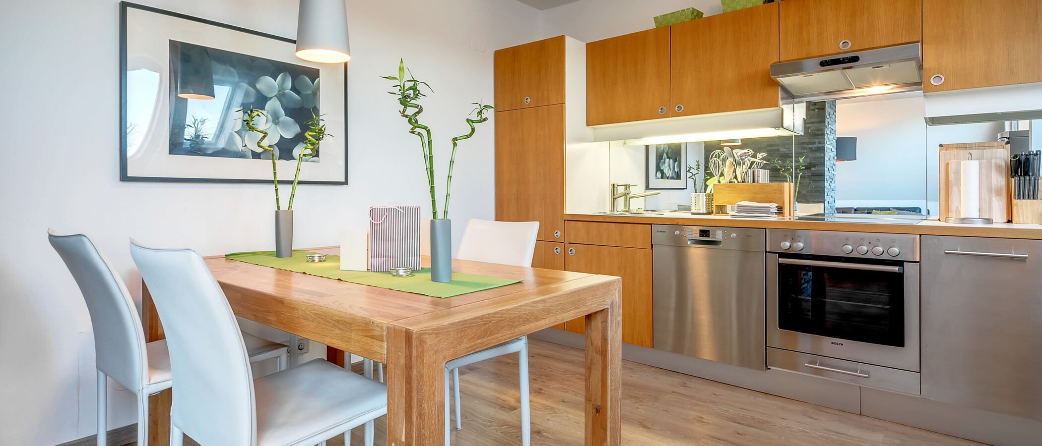 appartement avec terrasse sur le toit München Isarvorstadt 01 cuisine 5524