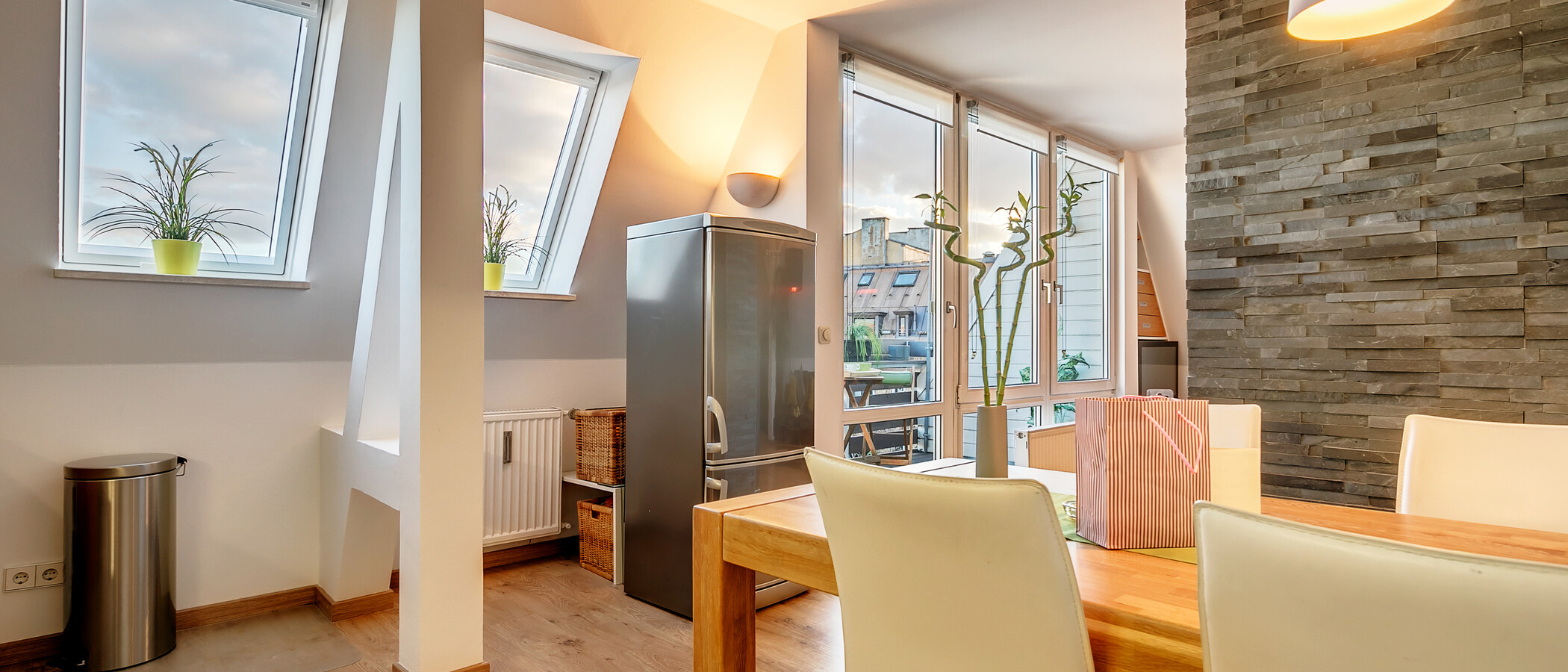 appartement avec terrasse sur le toit München Isarvorstadt 04 cuisine 5524