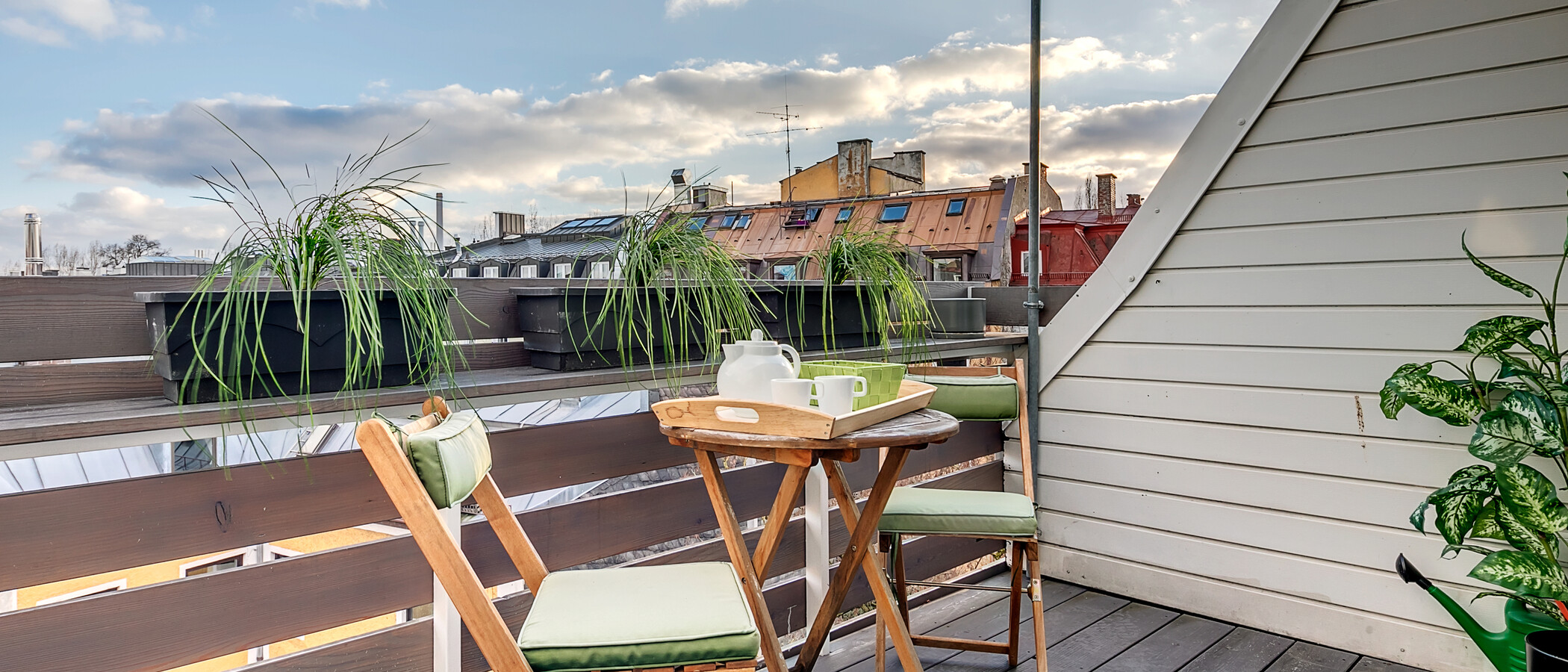 appartement avec terrasse sur le toit München Isarvorstadt 02 terrasse 5524