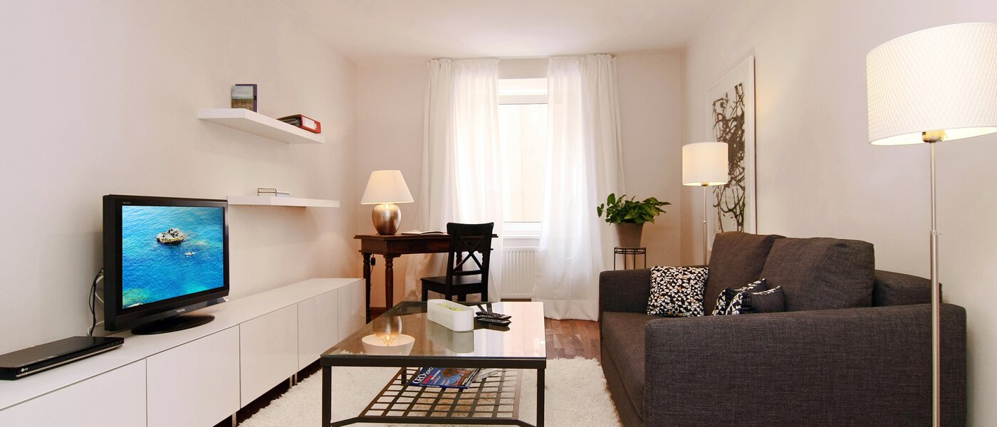 appartement München Isarvorstadt 01 salle de séjour 5542