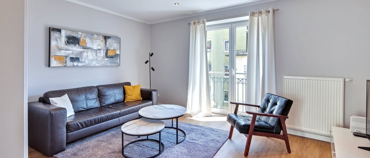 appartement München Schwabing 01 pièce à vivre 5558