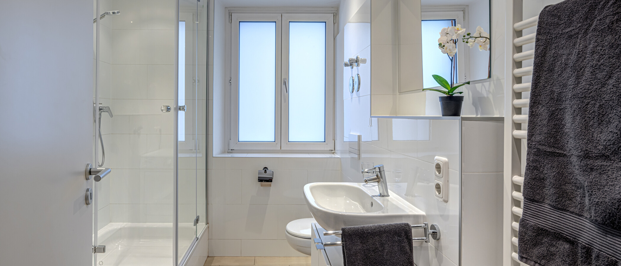 appartement München Schwabing-Nord (zw. Leopoldstraße & Englischen Garten) 01 salle de bain 5559