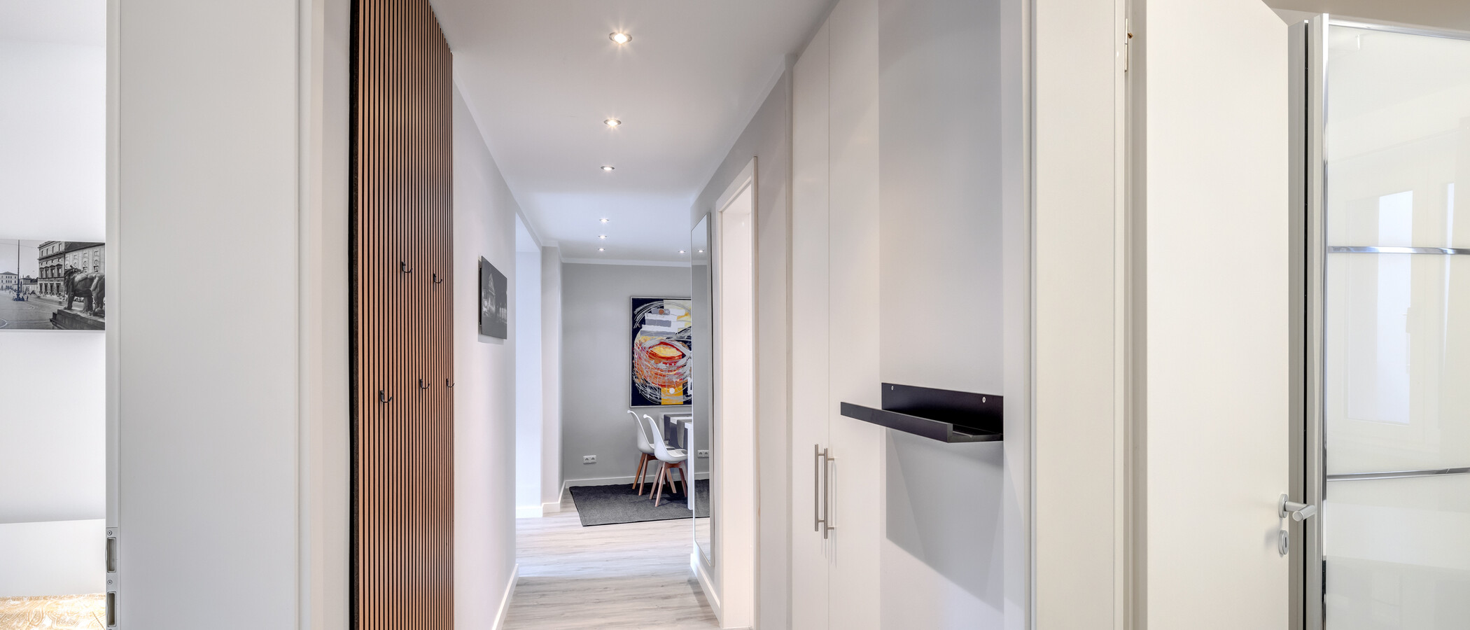 appartement München Schwabing-Nord (zw. Leopoldstraße & Englischen Garten) 02 entrée/couloir 5559