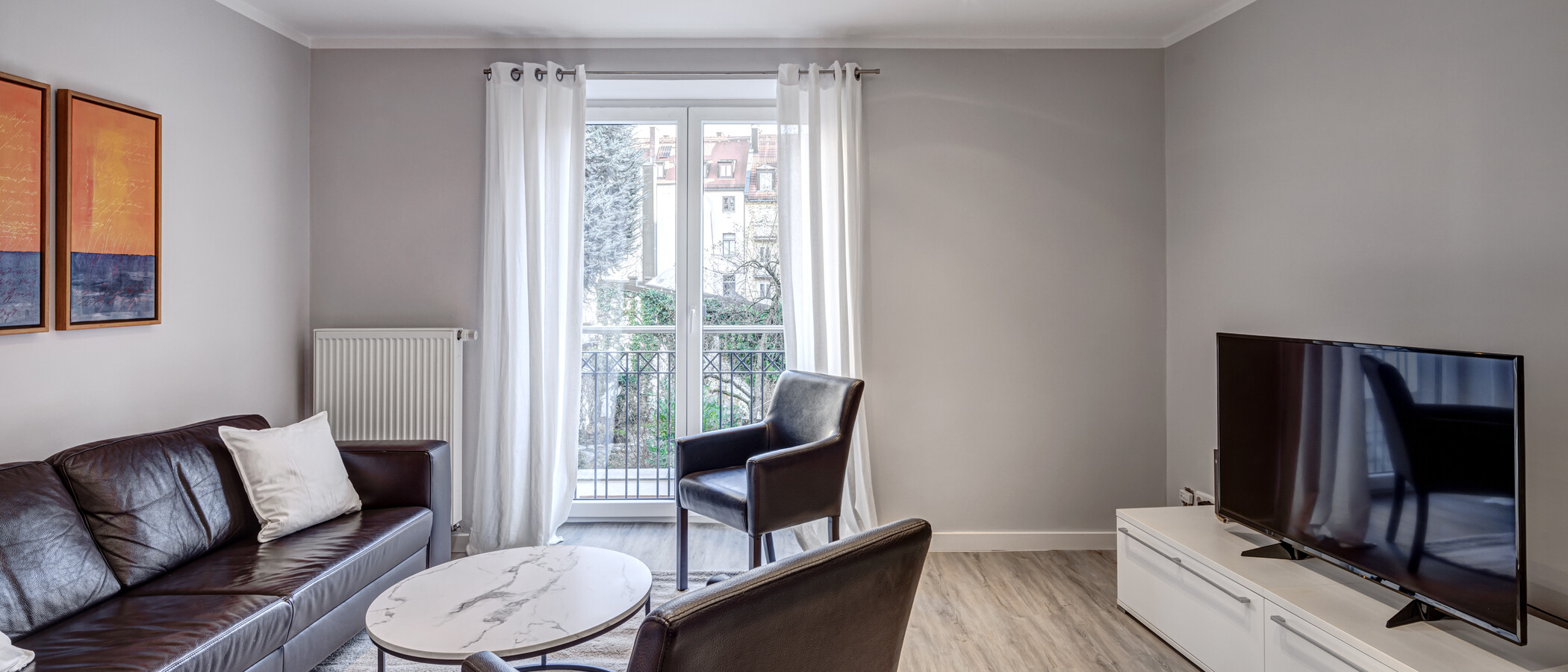 appartement München Schwabing-Nord (zw. Leopoldstraße & Englischen Garten) 02 pièce à vivre 5559