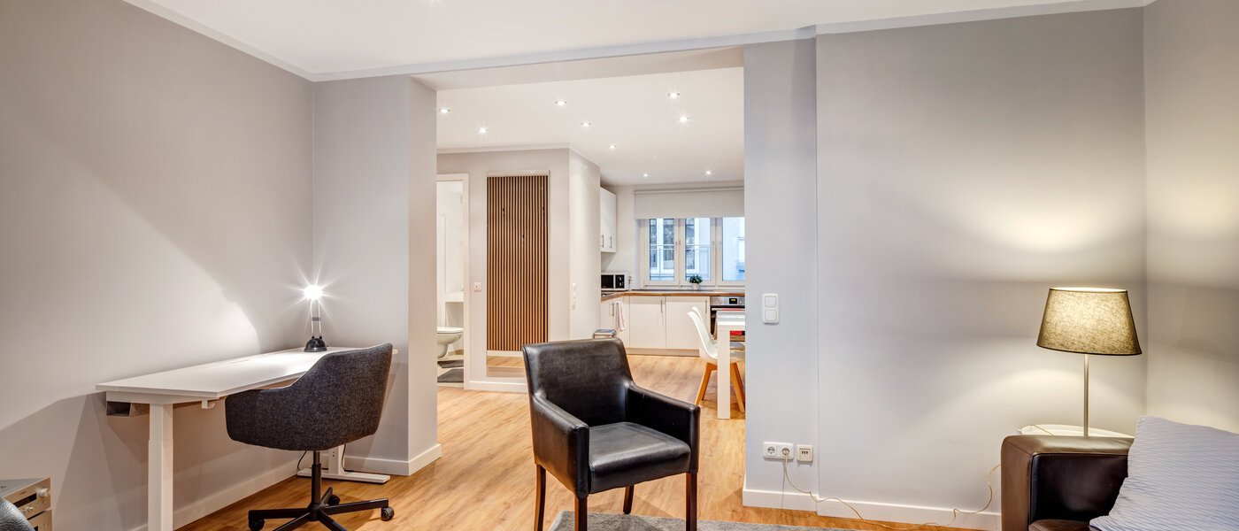 appartement München Schwabing-Nord (zw. Leopoldstraße & Englischen Garten) 03 pièce à vivre 5560