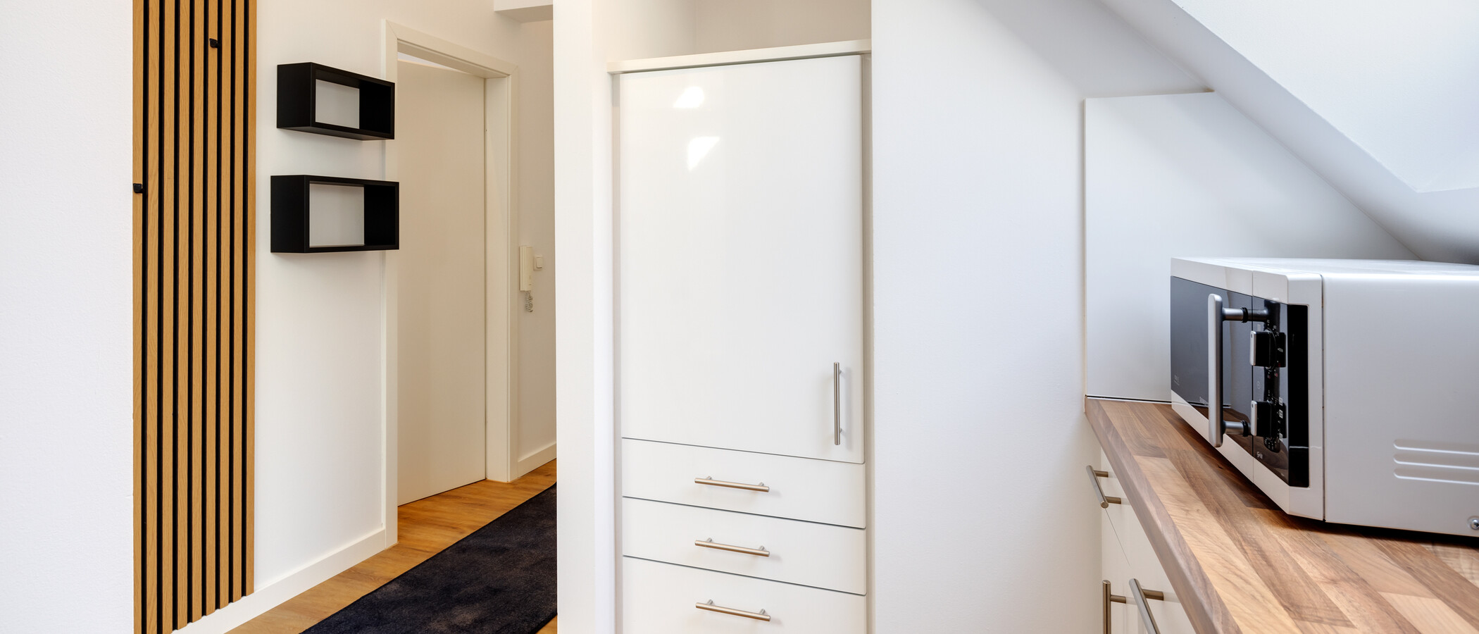 appartement sous les toits München Schwabing 03 cuisine 5576