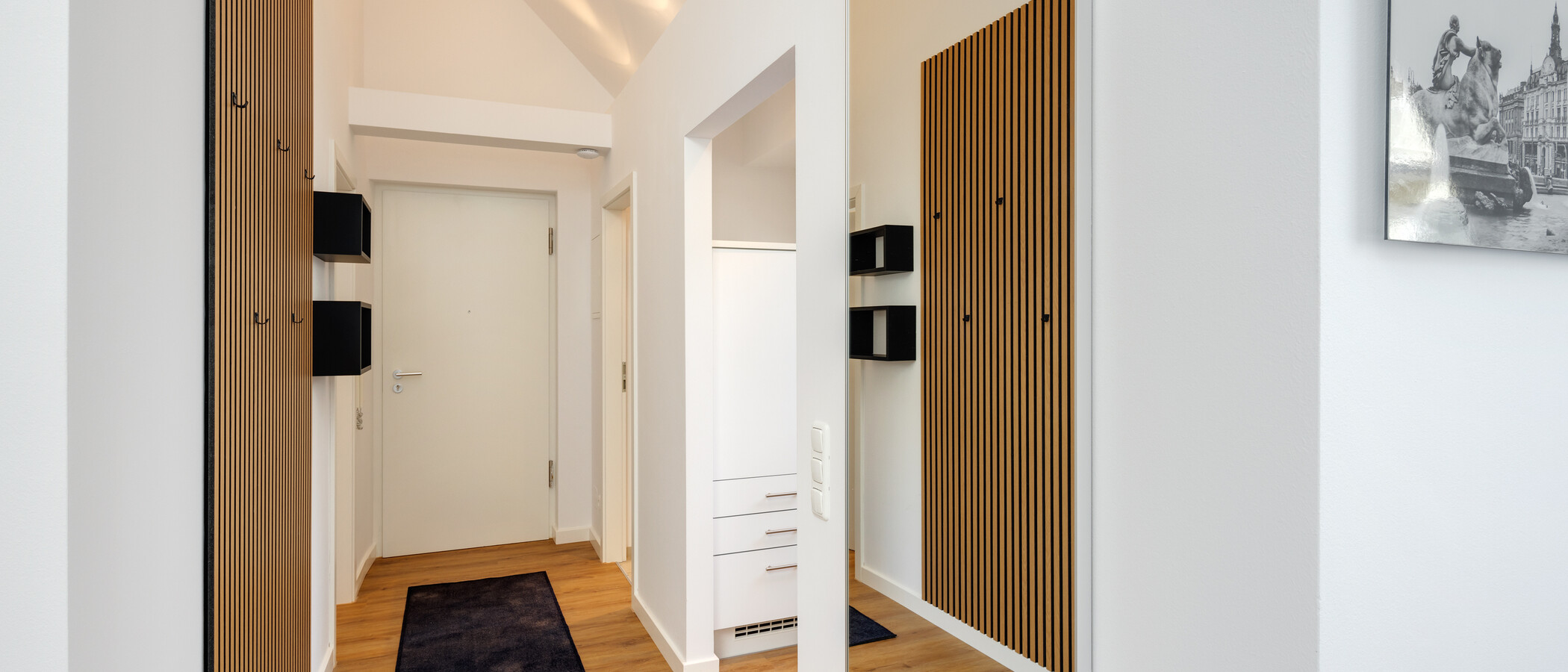appartement sous les toits München Schwabing 01 entrée/couloir 5576