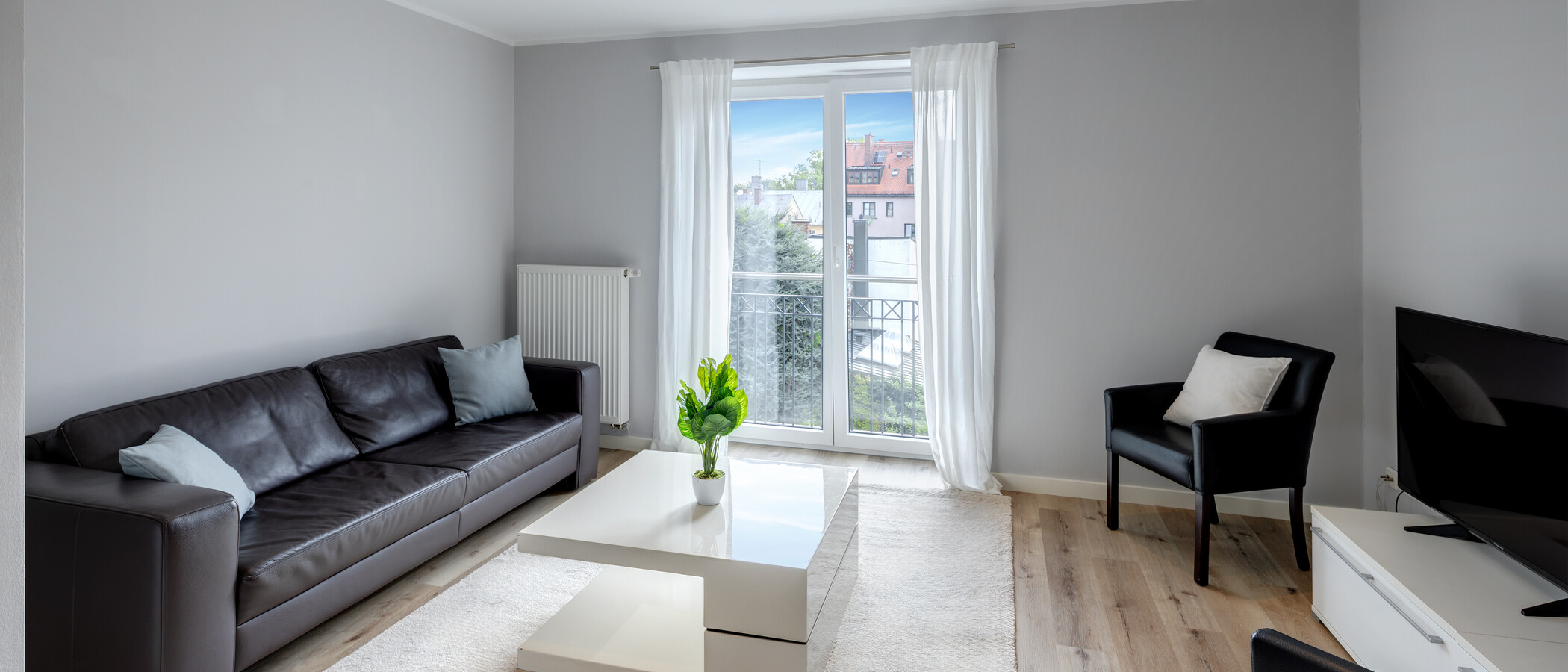 appartement München Schwabing-Nord (zw. Leopoldstraße & Englischen Garten) 01 pièce à vivre 5577