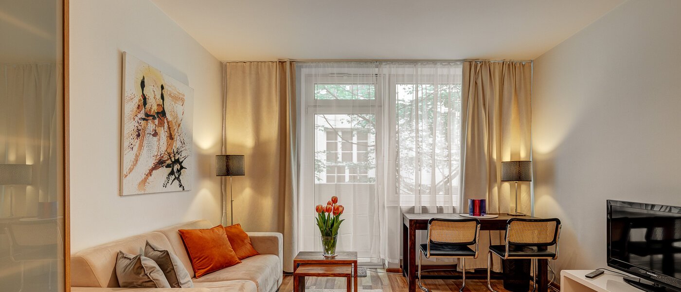 appartement München Schwabing-West (rund um den Hohenzollernplatz) 01 pièce à vivre 5579