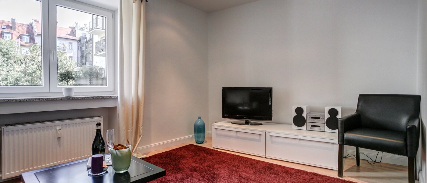 appartement München Schwabing 03 pièce à vivre 5588