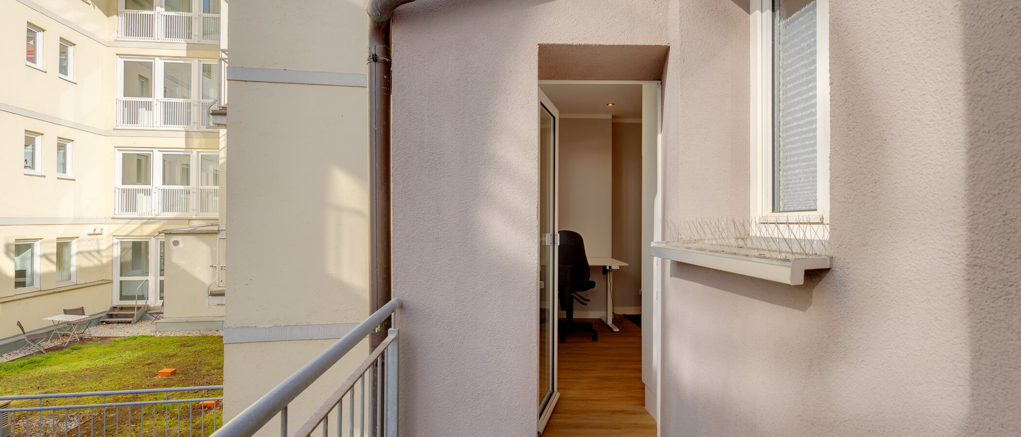 appartement München Schwabing 02 balcon 5589