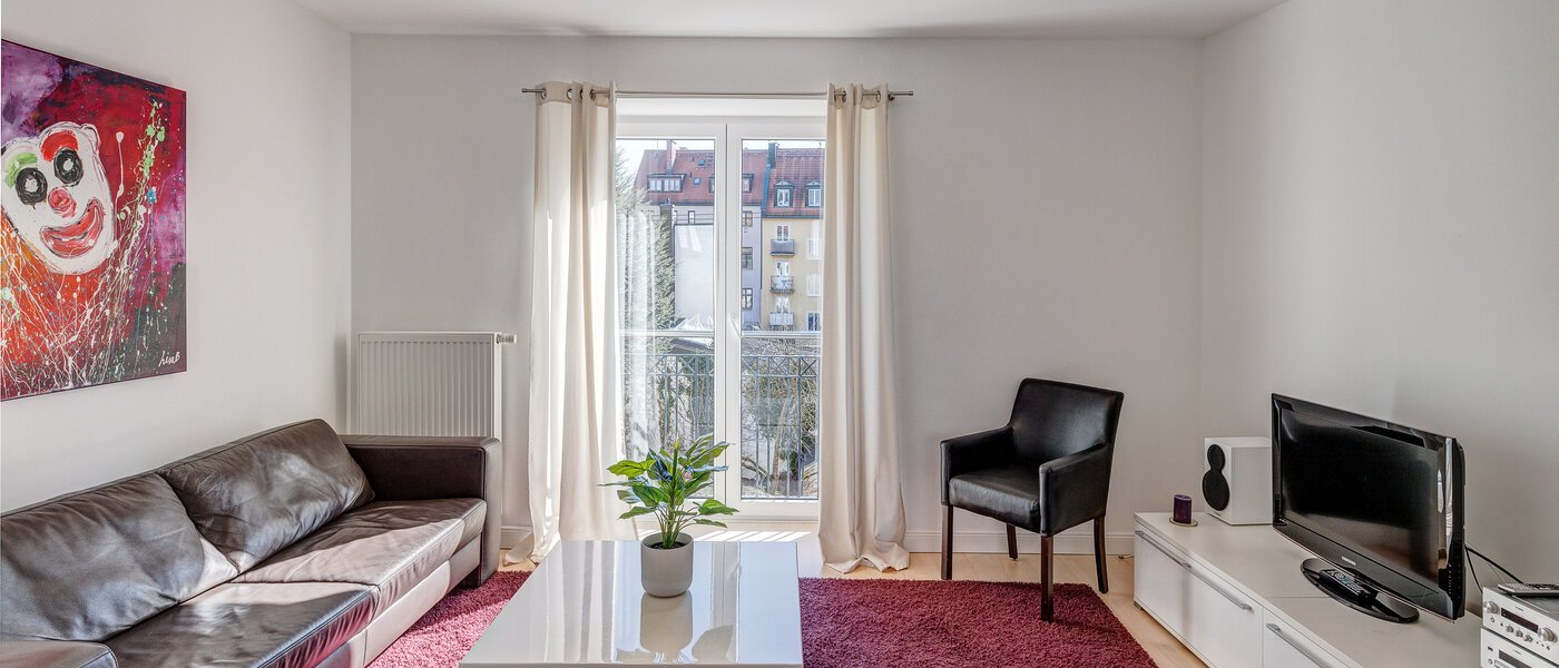 appartement München Schwabing 01 pièce à vivre 5590