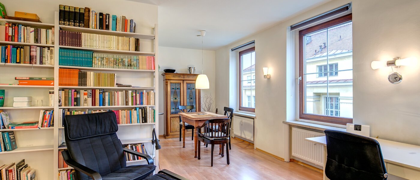 appartement München Maxvorstadt - Universitätsviertel 03 salon 5607