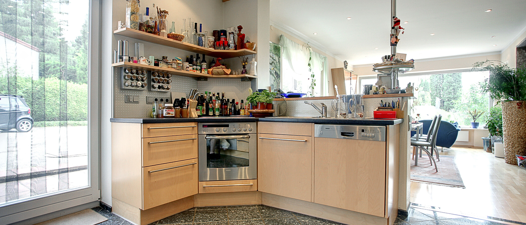 appartement avec jardin Baierbrunn 01 cuisine 5633