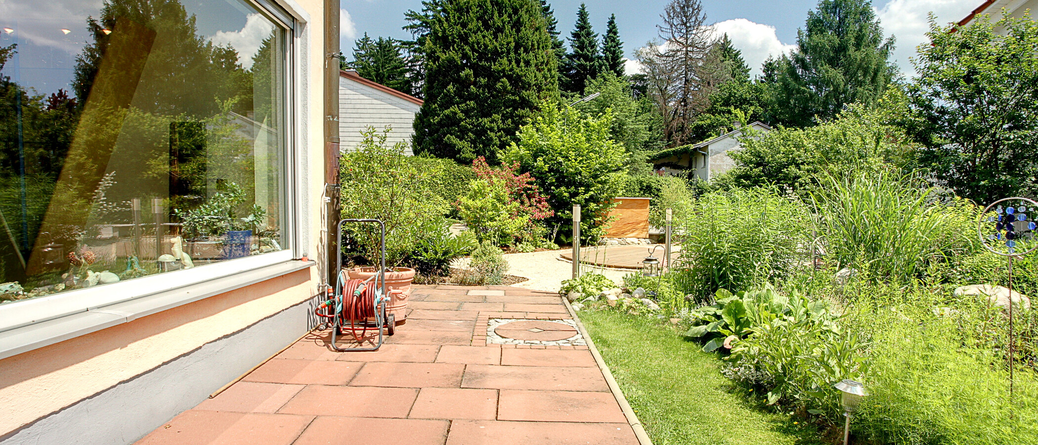 appartement avec jardin Baierbrunn 05 terrasse 5633