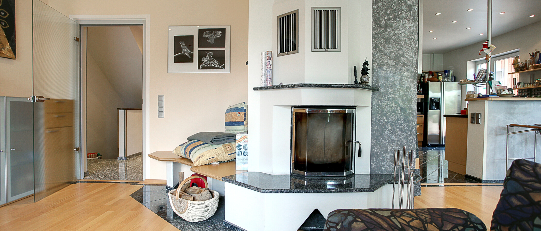 appartement avec jardin Baierbrunn 04 pièce à vivre 5633