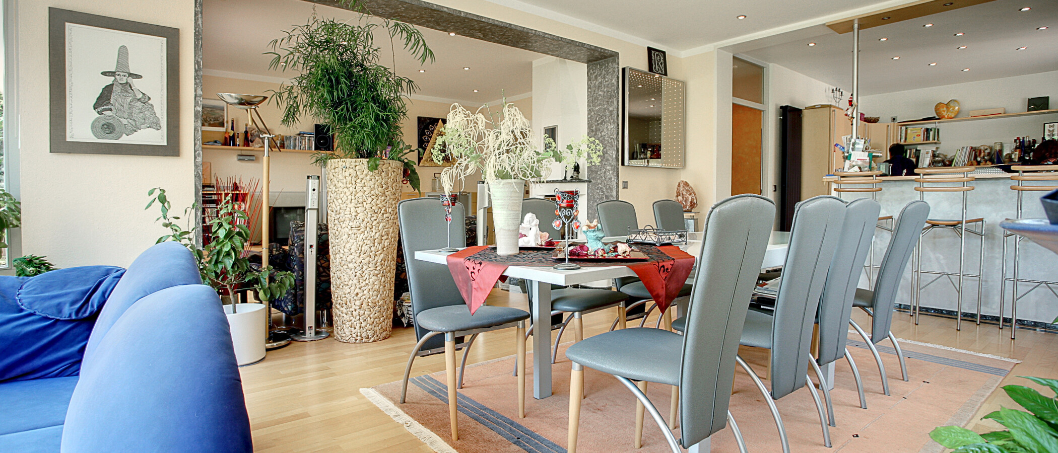 appartement avec jardin Baierbrunn 06 pièce à vivre 5633
