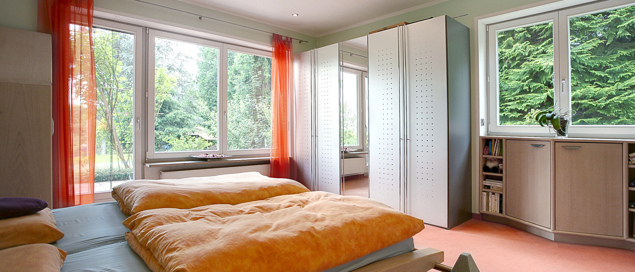appartement avec jardin Baierbrunn 01 1ère chambre 5633