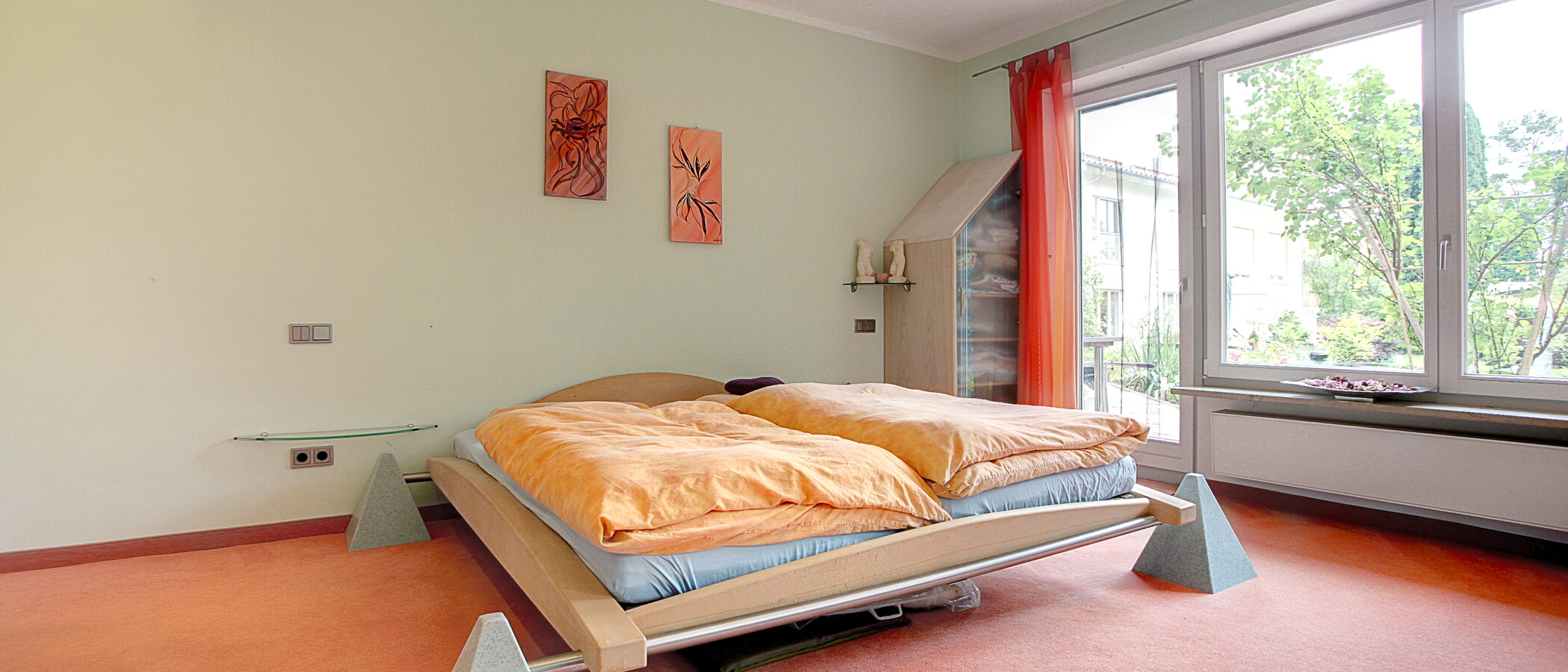 appartement avec jardin Baierbrunn 02 1ère chambre 5633