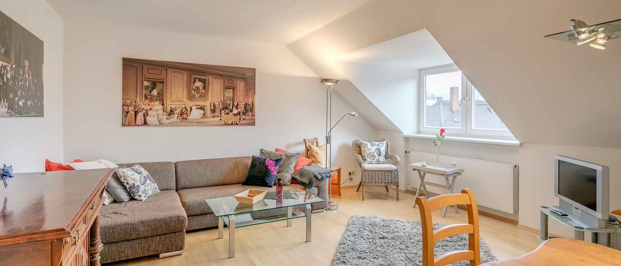 appartement München Nymphenburg-Gern 02 salon 5680