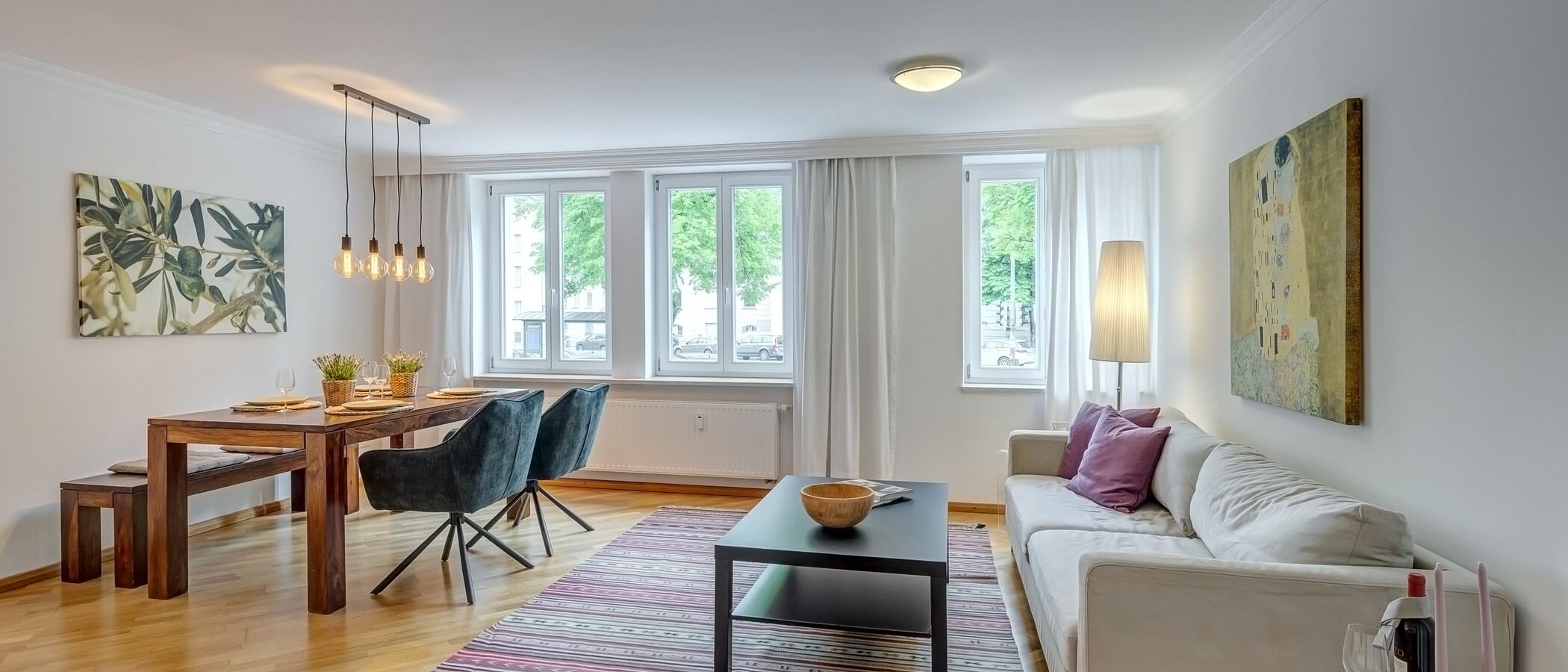 appartement München Haidhausen 02 pièce à vivre 5711