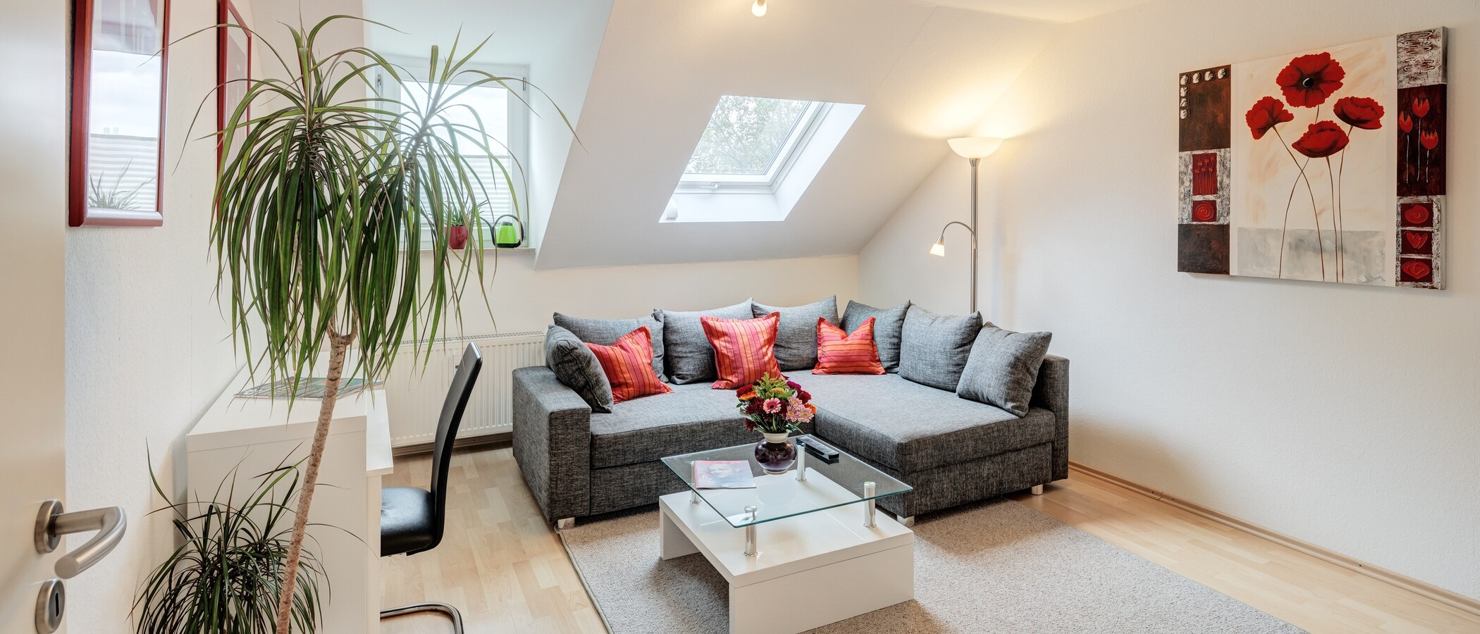 appartement München Harlaching 01 pièce à vivre 5766