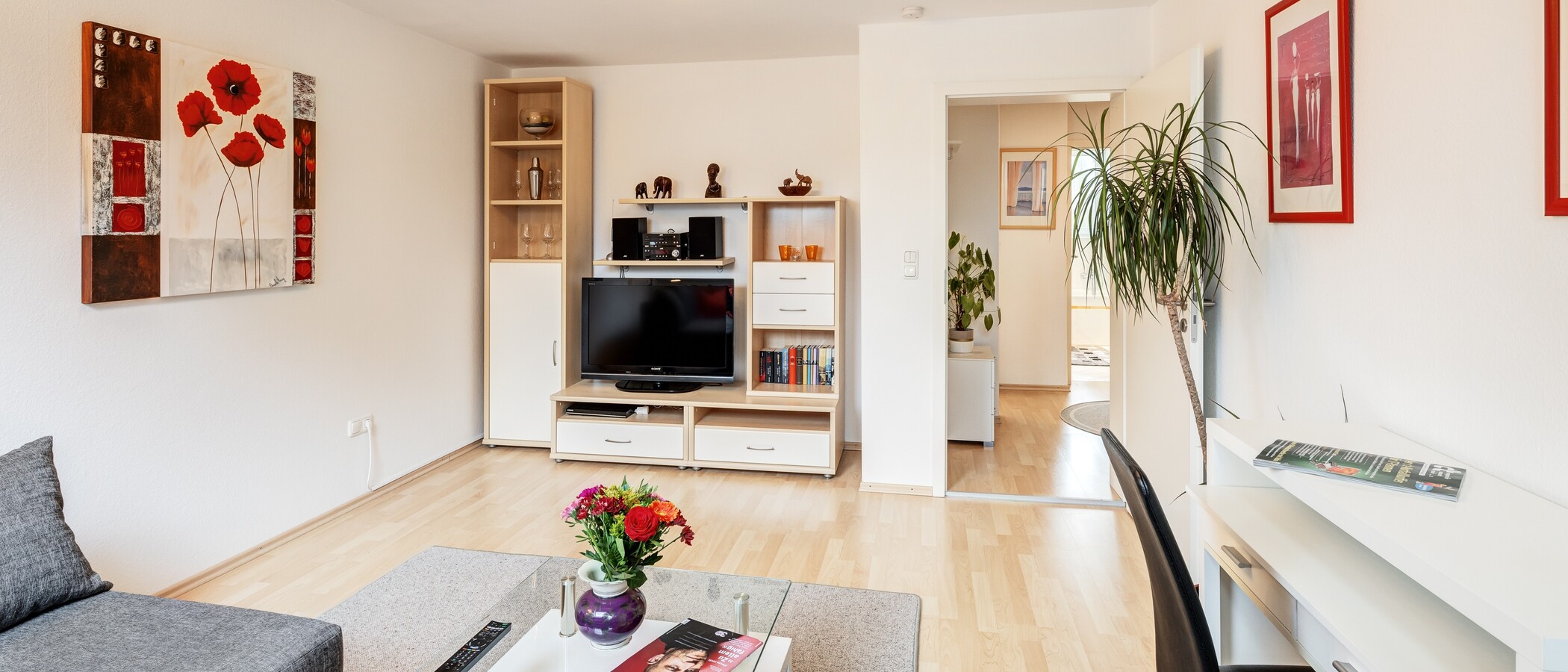 appartement München Harlaching 03 pièce à vivre 5766