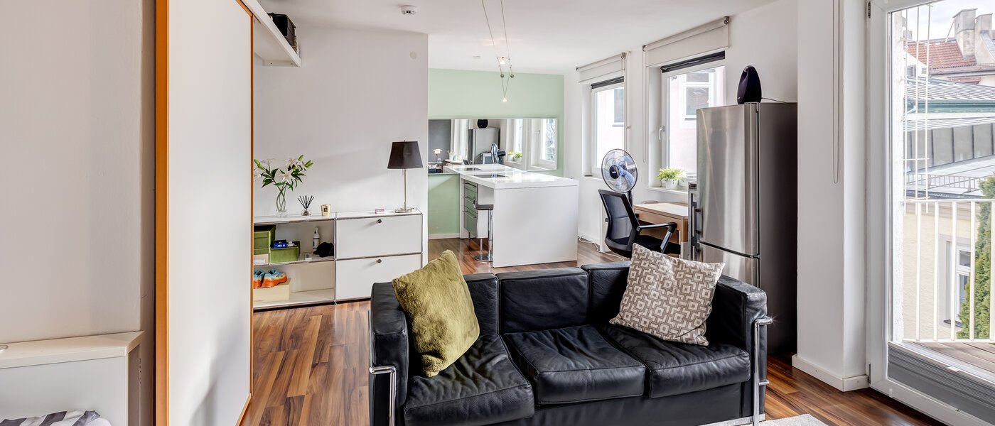 appartement München Glockenbachviertel 04 pièce à vivre 5802