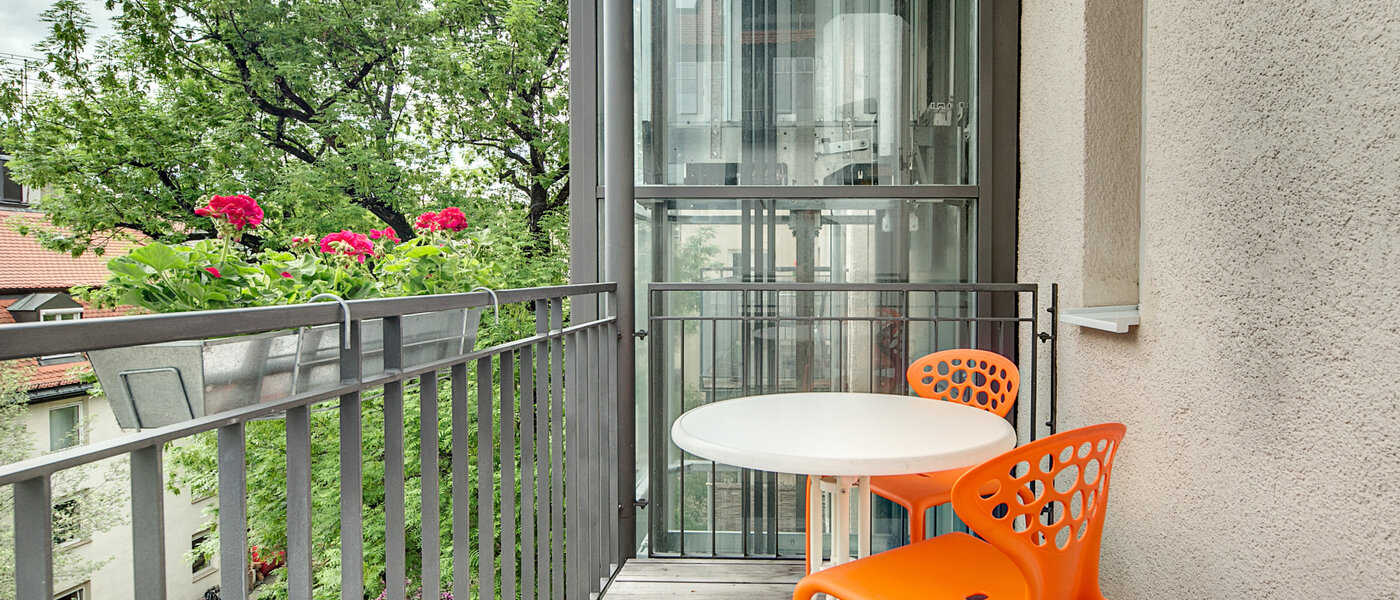 appartement München Schwabing-West (rund um den Bonner Platz) 01 balcon 5818