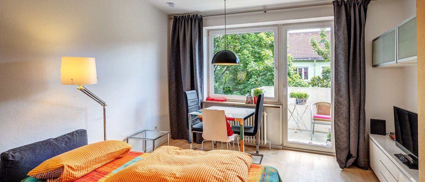 appartement München Neuhausen 01 pièce à vivre 5827