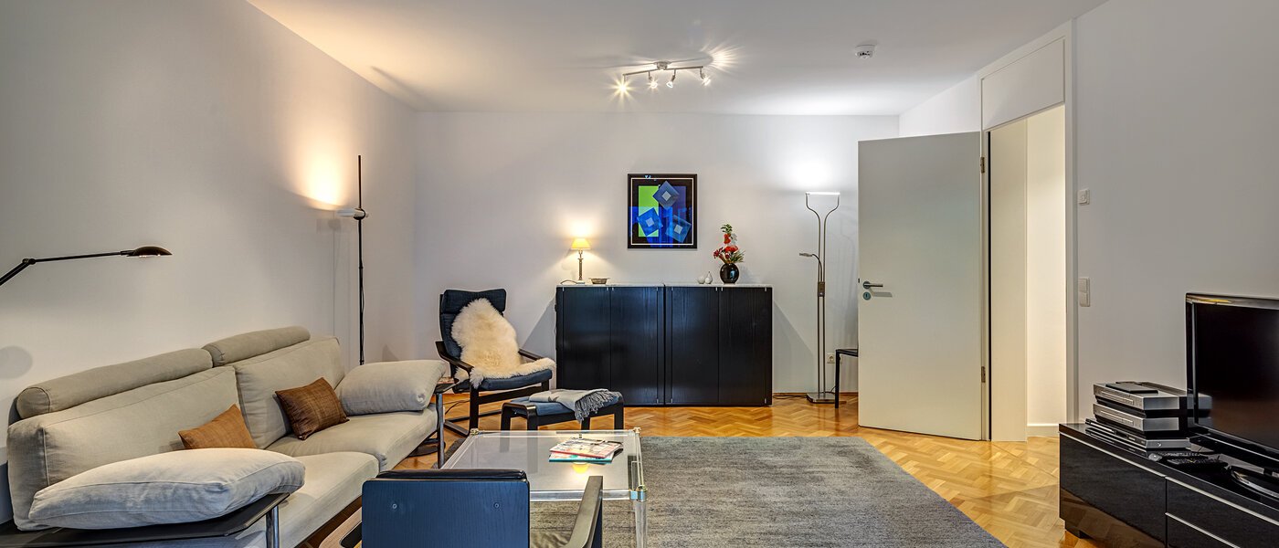 appartement München Bogenhausen 02 salle de séjour 5866