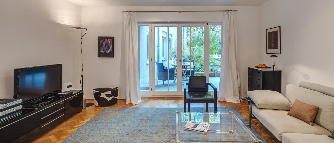 appartement München Bogenhausen 04 salle de séjour 5866