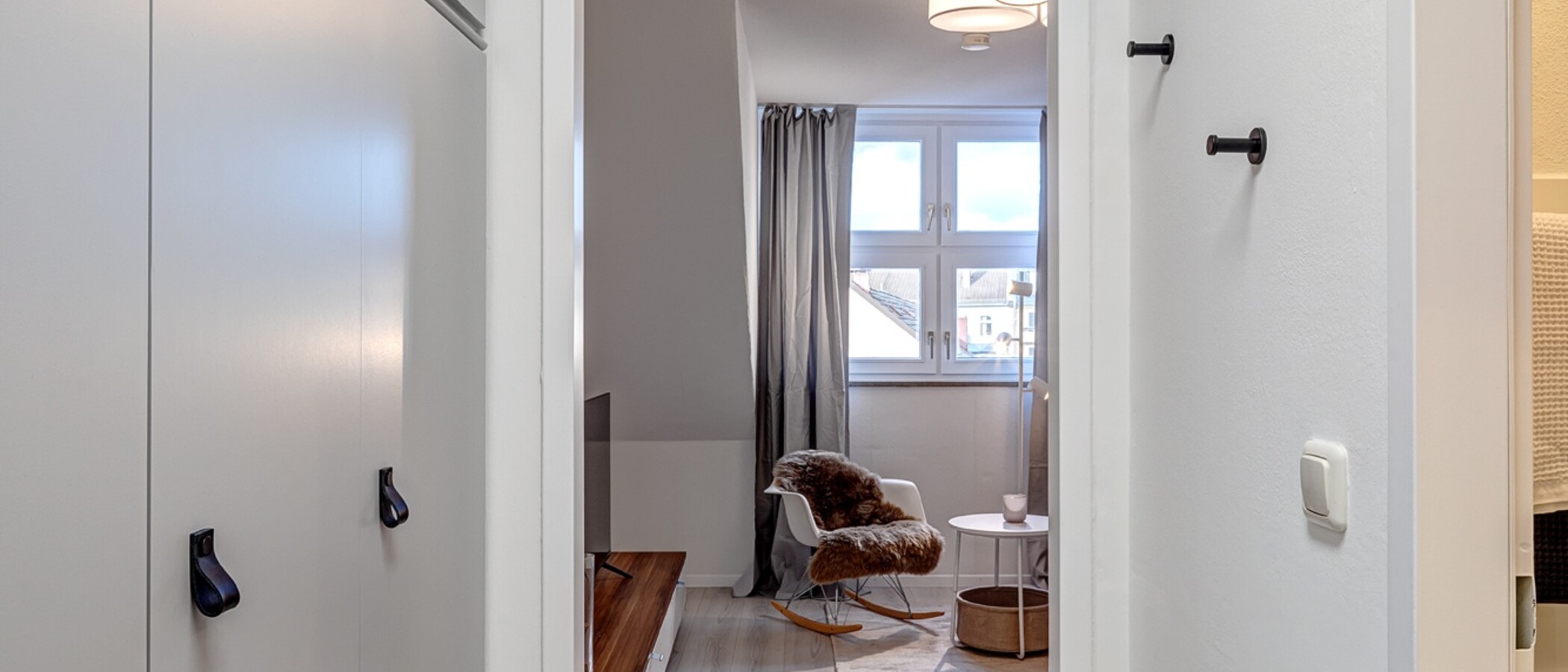 studio München Maxvorstadt - Universitätsviertel 01 entrée/couloir 5870