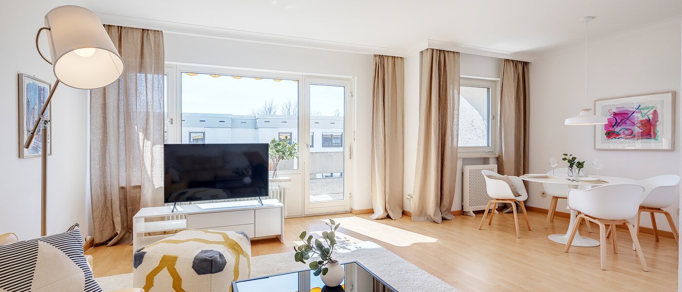 appartement Grünwald 02 pièce à vivre 5901