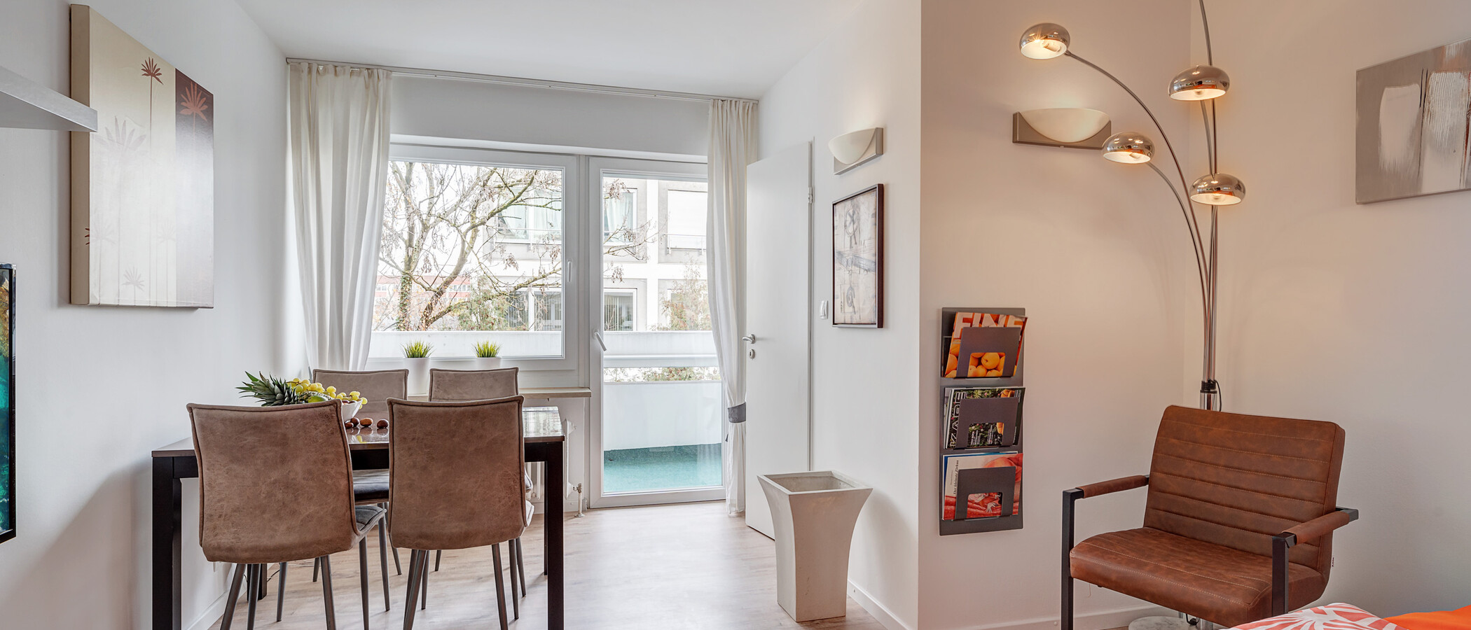 appartement München Milbertshofen 01 pièce à vivre 5917