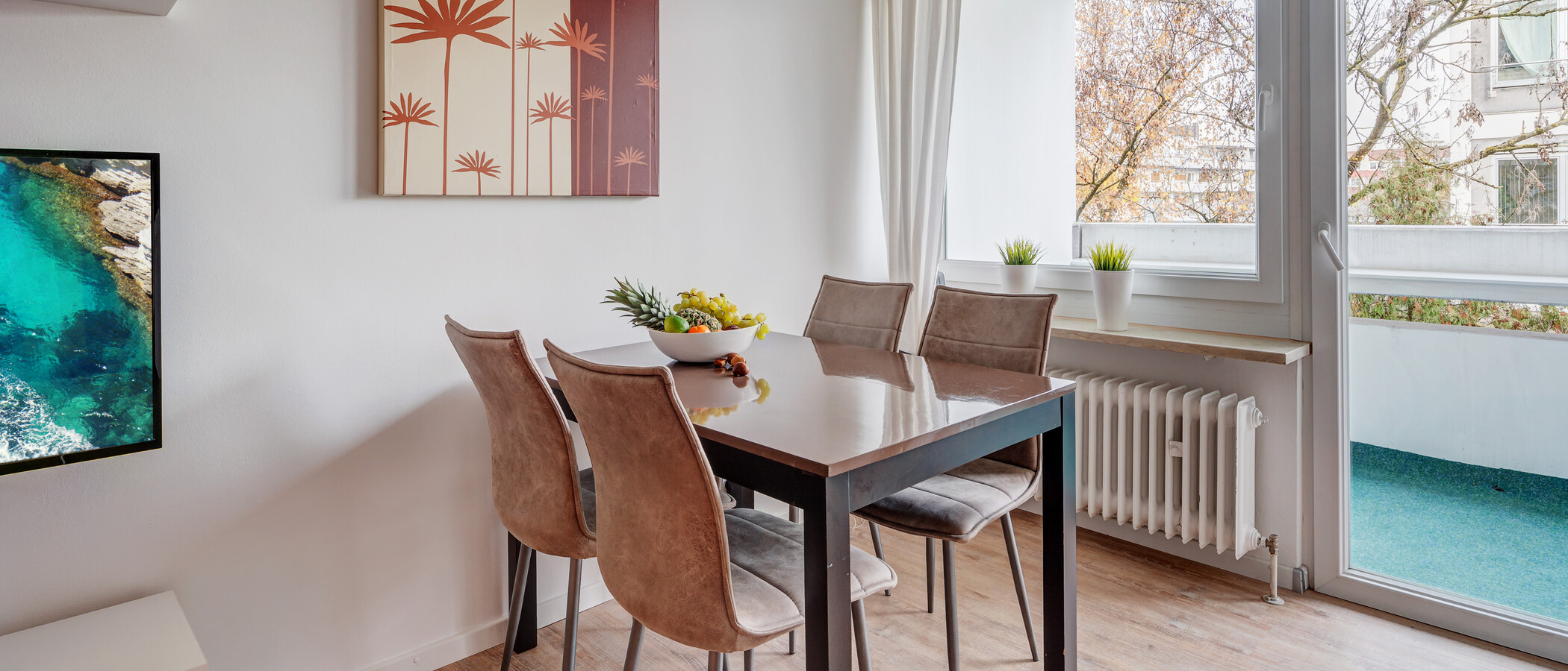 appartement München Milbertshofen 02 pièce à vivre 5917