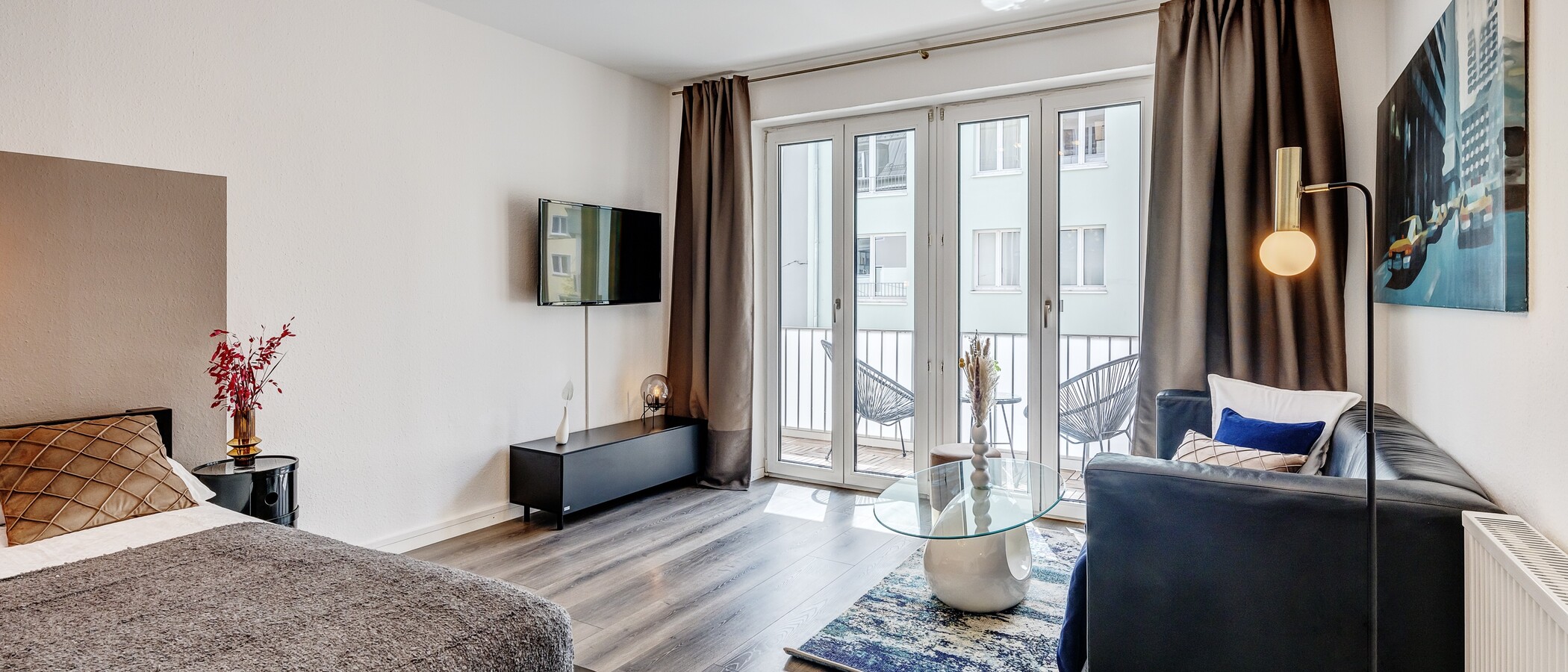 appartement München Maxvorstadt - Universitätsviertel 01 pièce à vivre 5930