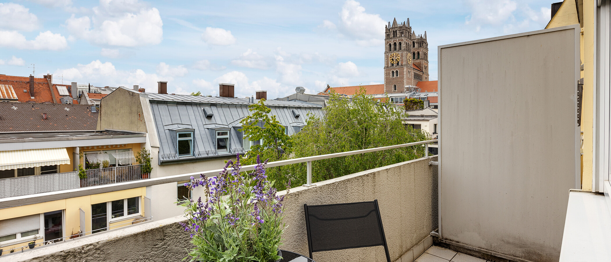 appartement München Glockenbachviertel 01 balcon 5936
