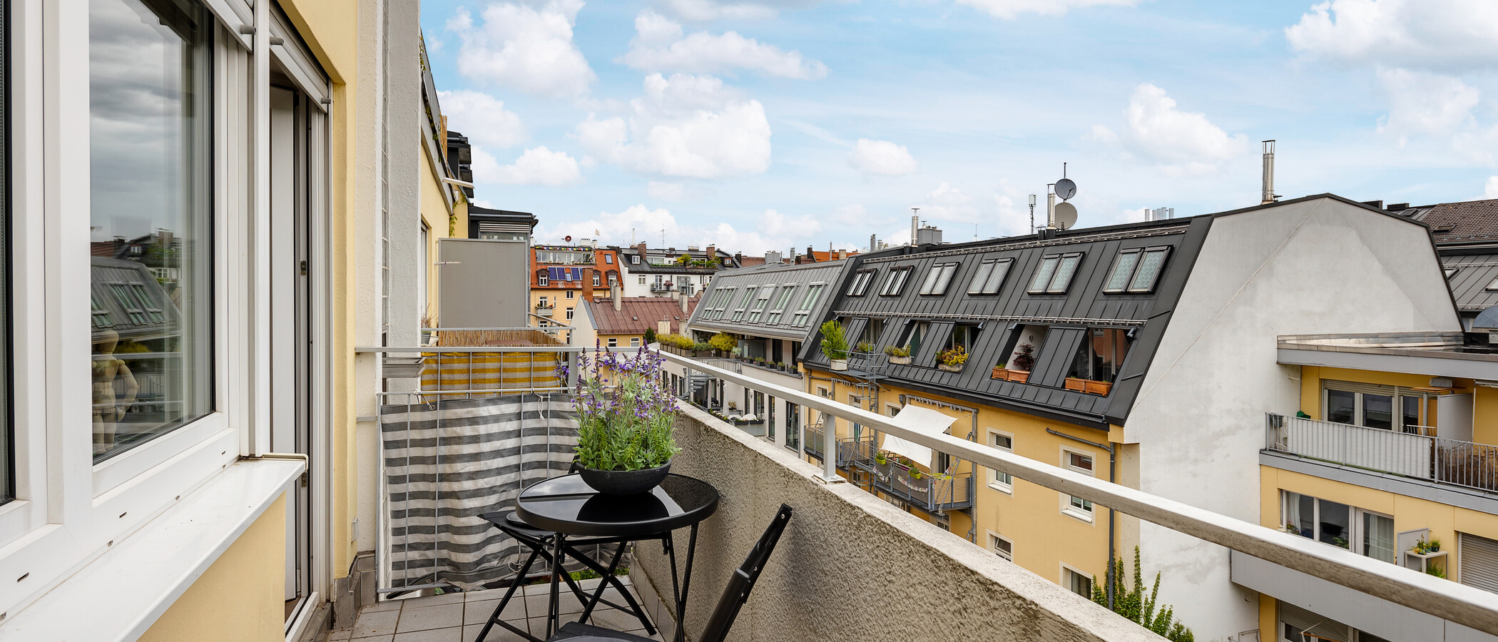 appartement München Glockenbachviertel 02 balcon 5936